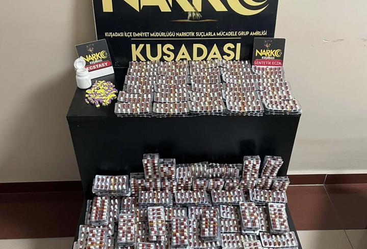 Kuşadası'nda uyuşturucu operasyonu; 4 tutuklama