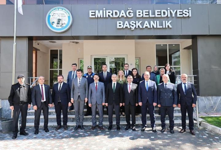 Vali Aktaş'tan Emirdağ ziyareti