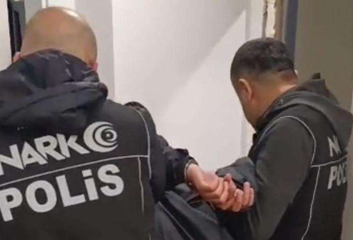 Kırmızı bültenle aranan yabancı uyruklu uyuşturucu şüphelisi Mersin’de yakalandı