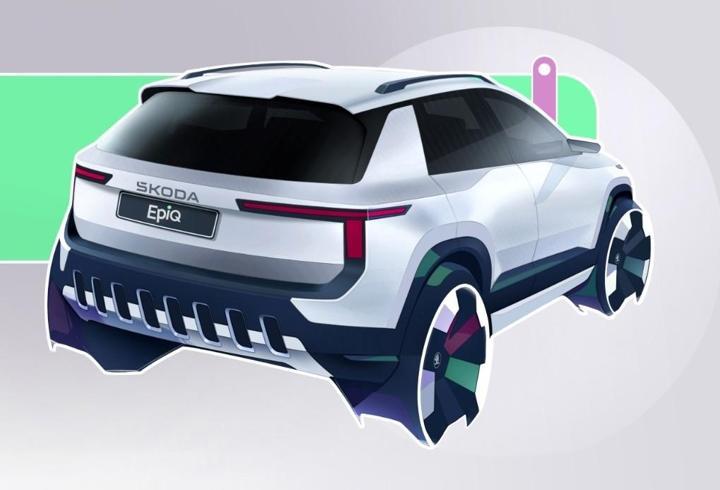 Škoda Elektrikli Epiq yolda