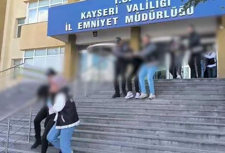 Kayseri’de uyuşturucu operasyonunda 6 kişi tutuklandı