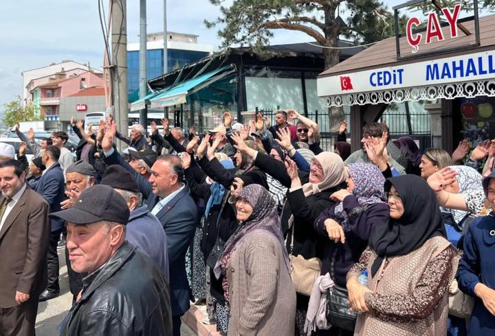 Hacı adayları dualarla uğurlandı