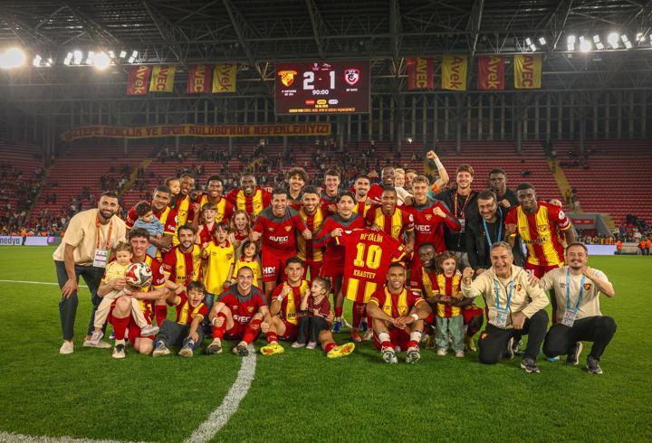 Göztepe'den muhteşem final