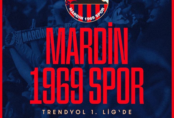 Cumhurbaşkanı Erdoğan’dan, Trendyol 1. Lig’e yükselen Mardin 1969 Spor’a tebrik mesajı
