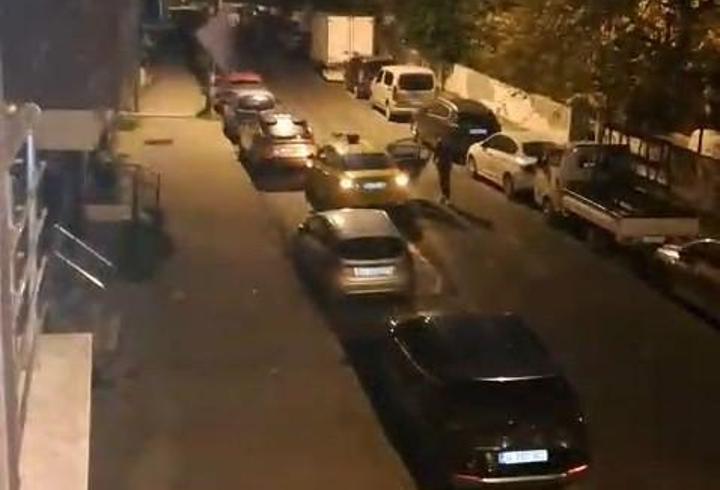 Eyüpsultan'de taksicinin boynuna ip geçirilerek gasbedildiği anlara ait yeni görüntüler ortaya çıktı