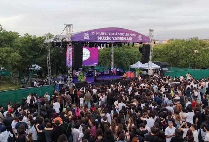 Liseli müzisyenler 15’inci kez Nilüfer’de buluştu