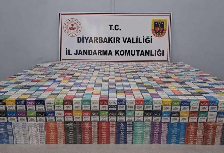 Diyarbakır’da 1 haftadaki kaçakçılık operasyonlarında 25 şüpheliye işlem