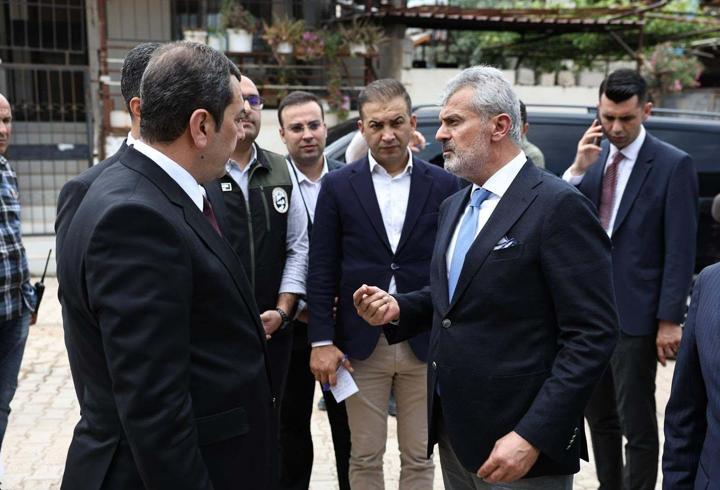 Başkan Öntürk, Reyhanlı’da incelemelerde bulundu