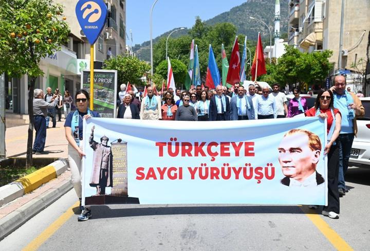 Anamur'da Türk Dil Bayramı kutlandı