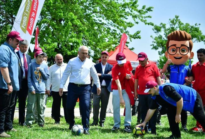 Fatih’te 10'uncu Geleneksel Engelsiz Spor ve Eğlence Şenliği düzenlendi