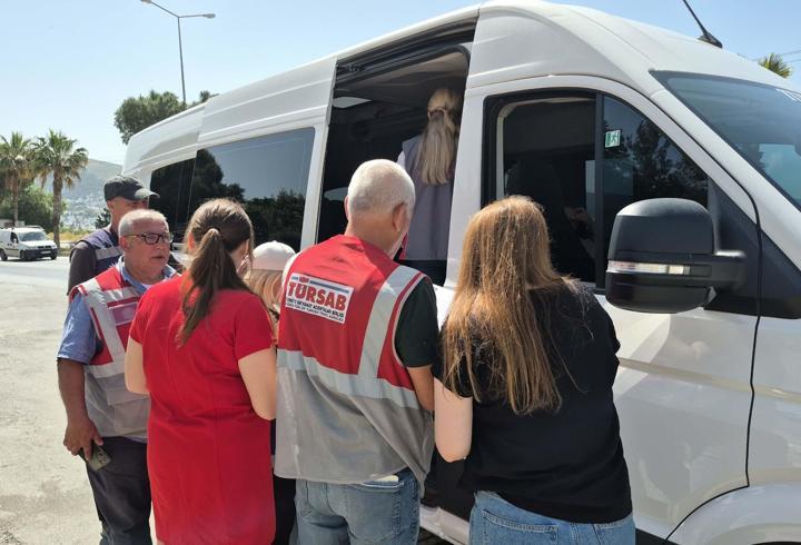Bodrum'da yetkisiz taşımacılık yapanlara denetim