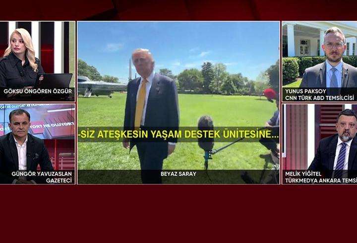 TRUMP CNN TÜRK’E KONUŞTU: "ÇİN’LE İLİŞKİMİZ HARİKA"