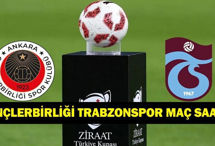GENÇLERBİRLİĞİ TRABZONSPOR TÜRKİYE KUPASI MAÇI NE ZAMAN? Ziraat Türkiye Kupası yarı finali Gençlerbirliği Trabzonspor maçı hangi kanalda, saat kaçta? Muhtemel 11 belli oldu mu?