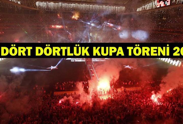 GALATASARAY ŞAMPİYONLUK KUTLAMASI 2026 | Dört Dörtlük Gece kupa töreni ne zaman, saat kaçta, nerede yapılacak? Kupa töreninde sahne alacak şarkıcılar