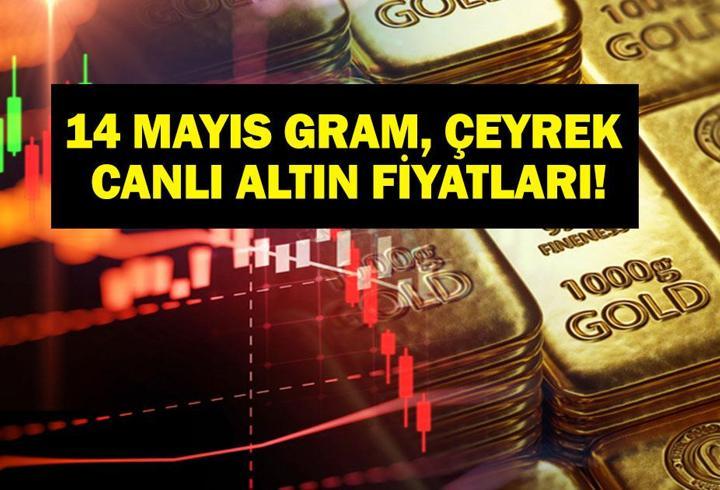 14 MAYIS CANLI ALTIN FİYATLARI: Bugün Gram, Çeyrek, Cumhuriyet Ne Kadar? Kapalıçarşı Altın Fiyatları Ne Durumda? İşte 14 Mayıs 2026 Canlı Altın Alış Satış Fiyatları...