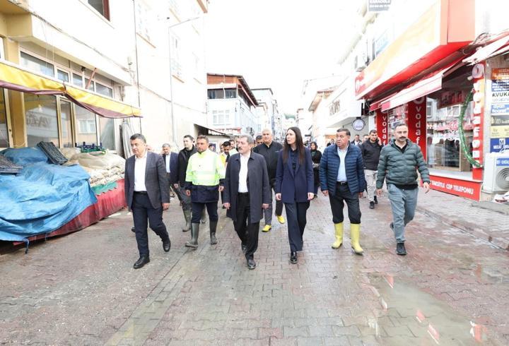 Selin vurduğu Havza’ya 50 milyon TL’lik acil destek