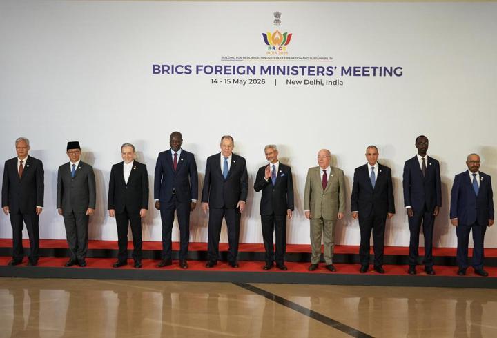 BRICS Dışişleri Bakanları Yeni Delhi'de bir araya geldi