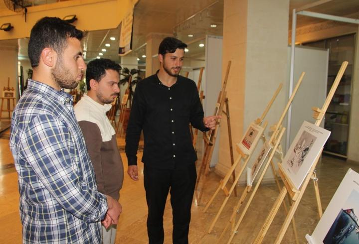 Mardin'de ‘Gazze’ konulu karikatür sergisi