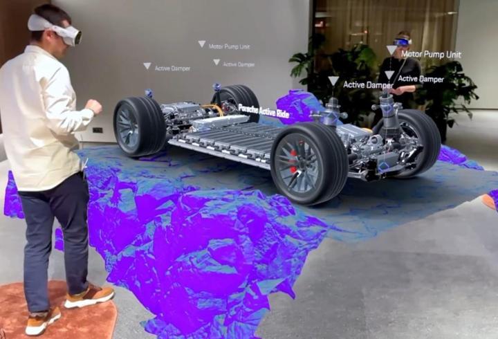 Cayenne Electric’e artırılmış gerçeklik deneyimi