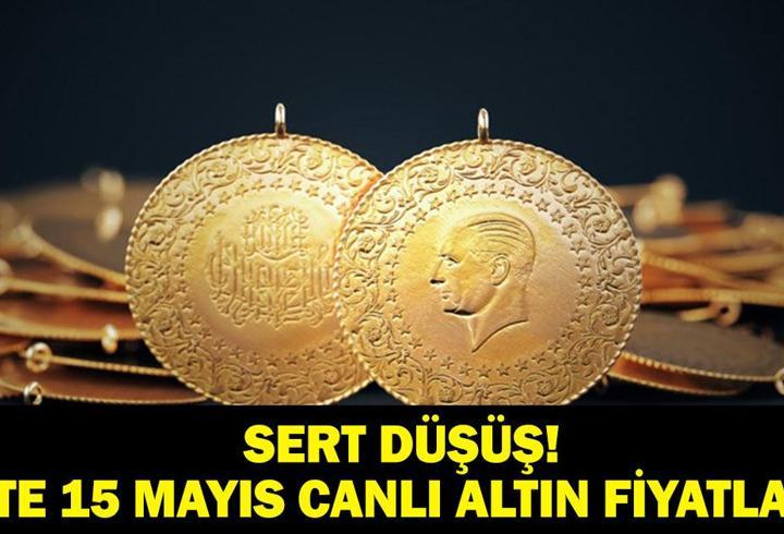 ALTIN FİYATLARI BUGÜN CANLI: Gram Altın, Çeyrek Altın Kaç TL, Tam Altın Ne Kadar? Düşüş Devam Edecek Mi? 15 Mayıs Canlı Altın Fiyatları!