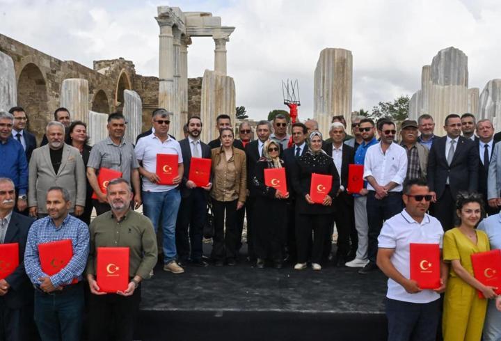 Antalya’da zeytinyağı üreticileri ödüllendirildi