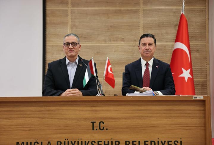 Muğla'dan Filistin'e su altyapısı için dostluk eli