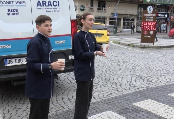 Geleceğin şeflerinden gönülleri ısıtan ikram