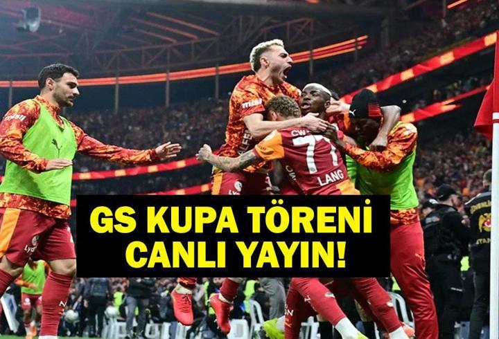 GS KUPA TÖRENİ CANLI İZLE: Galatasaray Şampiyonluk Kutlaması Hangi Kanalda? Galatasaray şampiyonluk kutlaması saat kaçta başlayacak, nereden izlenir? İşte kupa töreni programı...