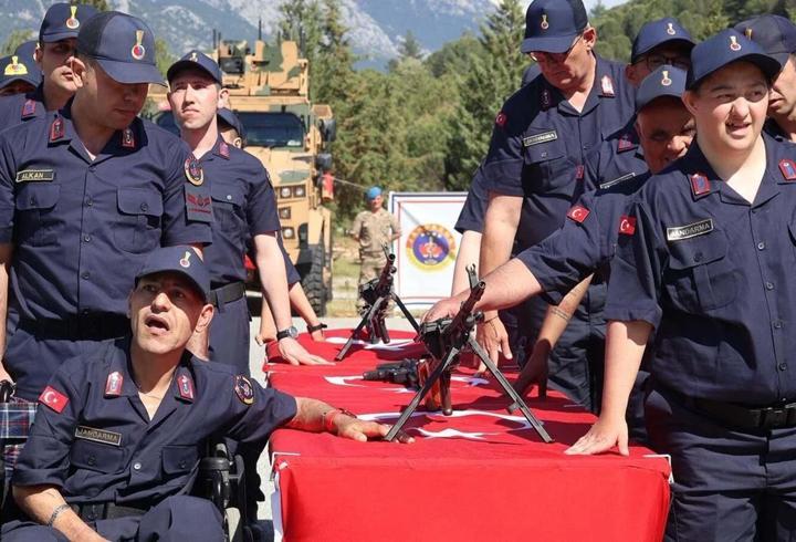 Muğla'da engellilerin askerlik sevinci