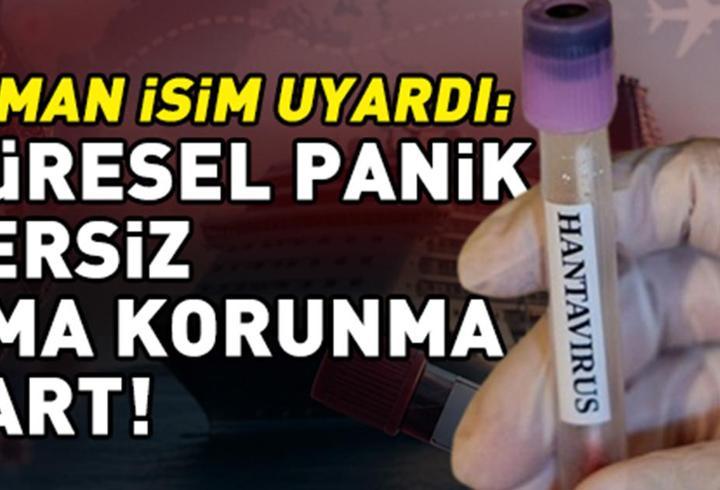 Uzman isimden 'hantavirüs' uyarısı: 'Küresel panik yersiz, bireysel korunma şart'