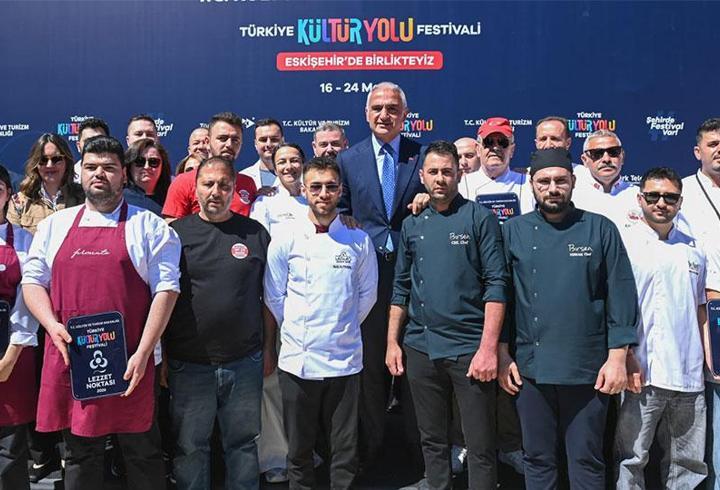 Eskişehir ilk kez Kültür Yolu Festivali'nde: Lezzet duraklarıyla şehirde coşku başladı