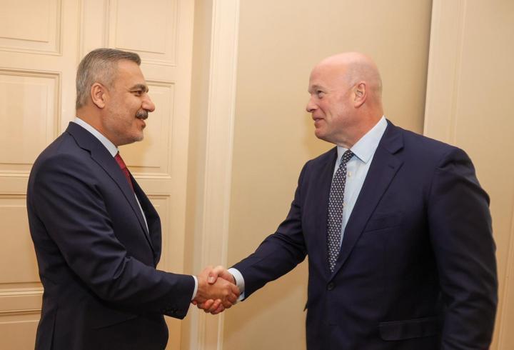 Dışişleri Bakanı Hakan Fidan, Matthew Whitaker ile görüştü