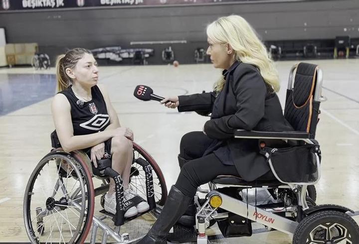 Avrupa Şampiyonu Beşiktaş Tekerlekli Sandalye Basketbol Takımı CNN TÜRK'te