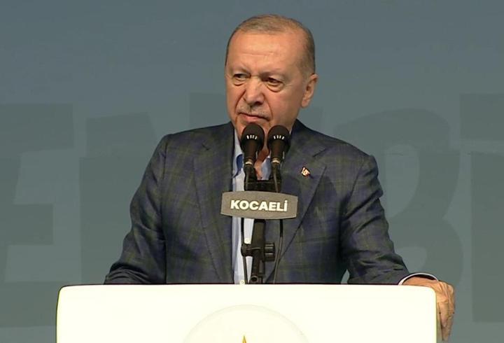 Cumhurbaşkanı Erdoğan: Her alanda yıldızı yükselen, gücü hissedilen bir Türkiye var!