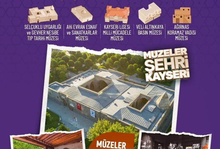 Kayseri Büyükşehir Belediyesi müzeleri 1 hafta ücretsiz olacak