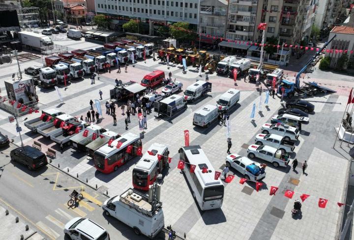 Manisa Büyükşehir araç filosunu genişletti