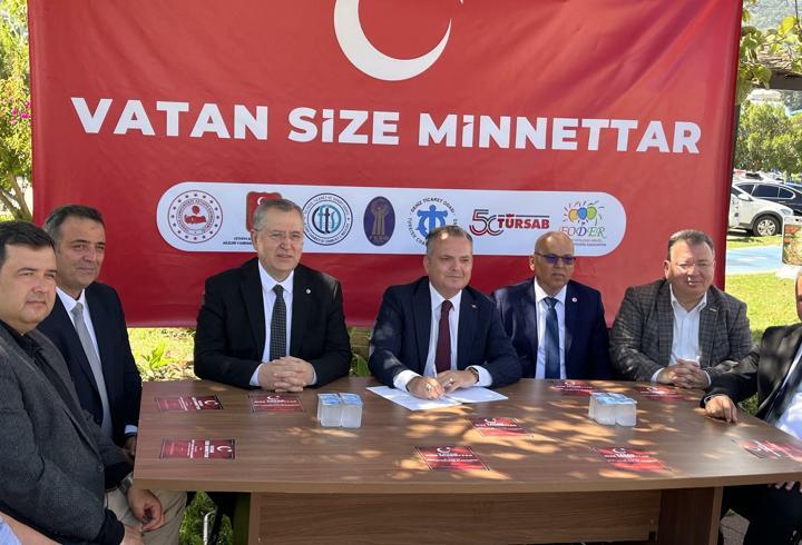 Fethiye’de şehit aileleri ve gazilere özel sosyal destek protokolü