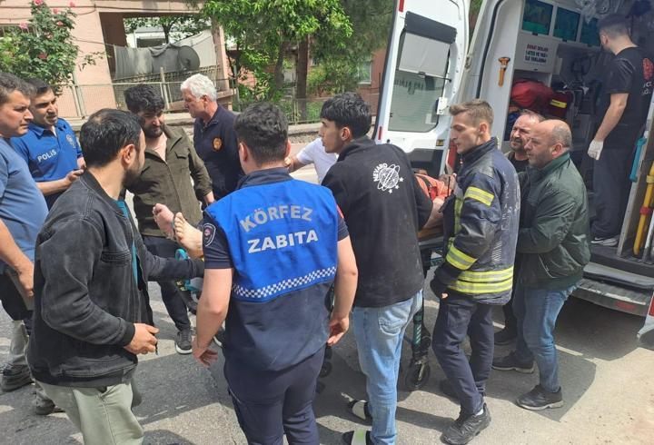 Elektrik akımına kapılan inşaat işçisi yaralandı
