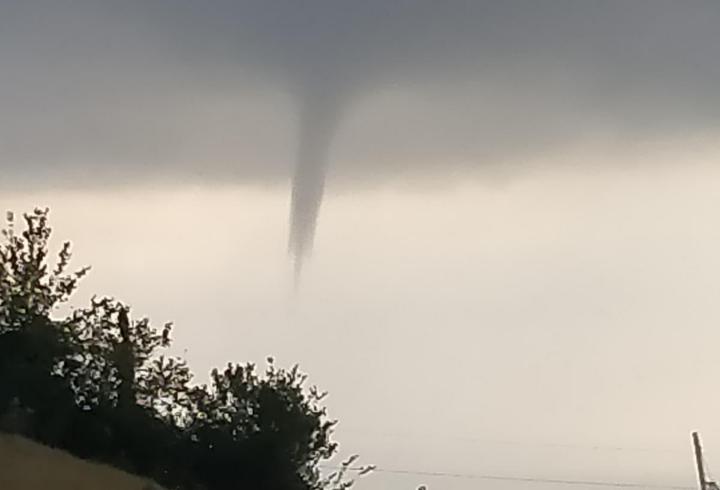 İskenderun Körfezi'nde hortum kamerada