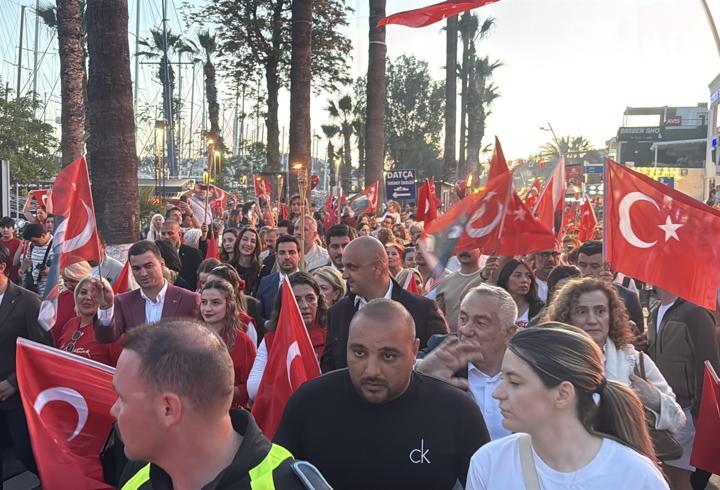 Bodrum’da ‘19 Mayıs’ coşkusunda Sertab Erener sahne aldı