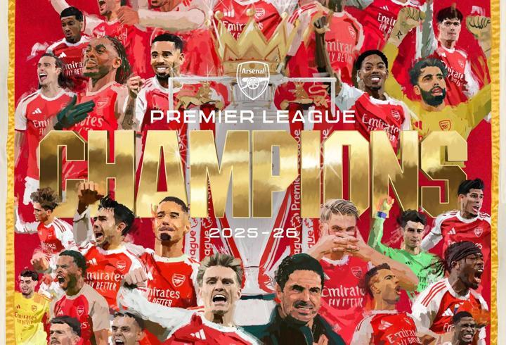 Arsenal, 22 yıl aradan sonra Premier Lig şampiyonu
