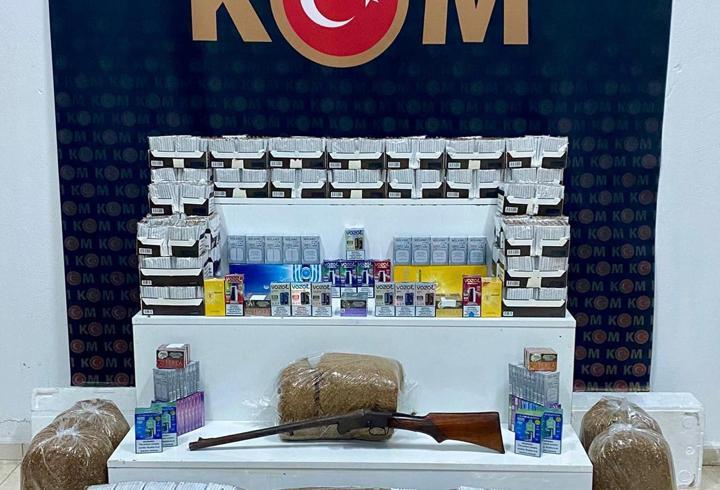 Kars'ta eş zamanlı kaçakçılık operasyonu; 5 gözaltı