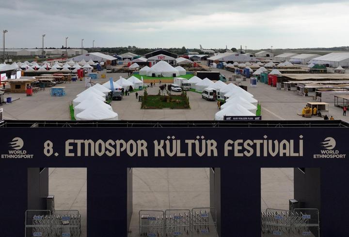 8. Etnospor Kültür Festivali İstanbul'da başladı