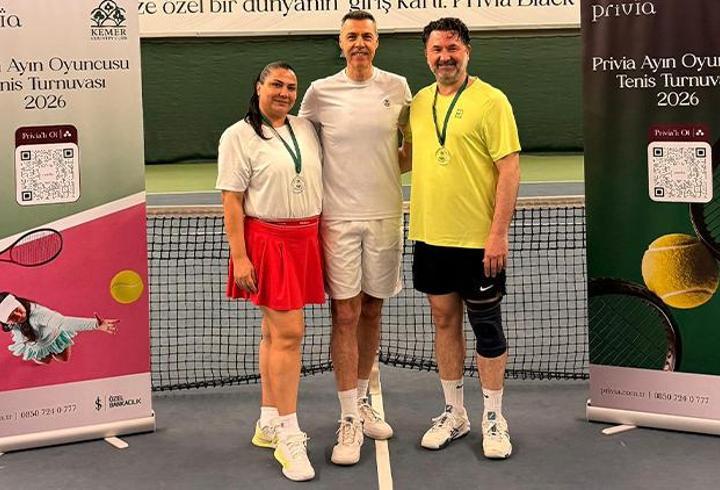 Kemer Country Club’da tenis heyecanı