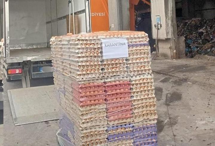 Sakarya’da 42 bin sahte organik etiketli yumurta imha edildi