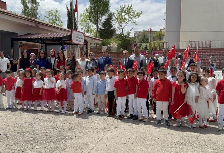 Ömerli’de anaokulunda bahar şenliği düzenlendi