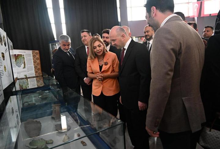 Kazı buluntuları sergilendi