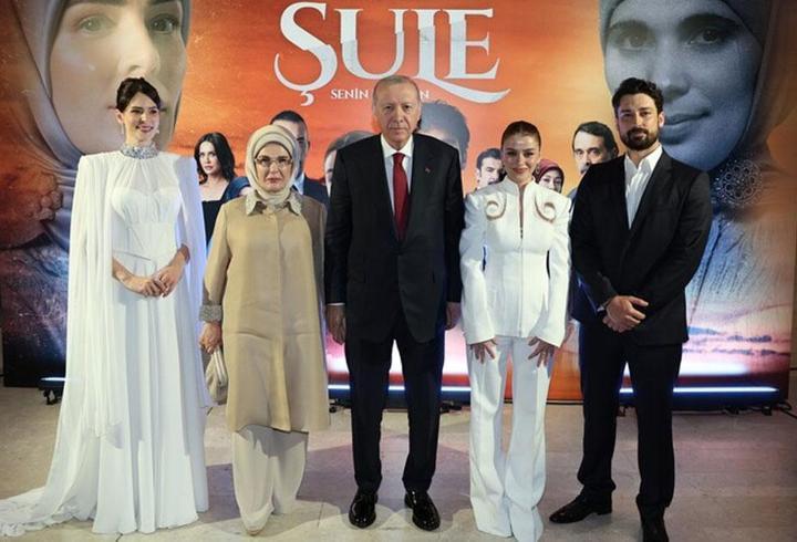 Cumhurbaşkanı Erdoğan ve Emine Erdoğan, "Şule Senin Hikayen" dizisinin galasına katıldı