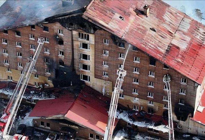 İstinaf, Grand Kartal Otel yangını davasında verilen kararı onadı