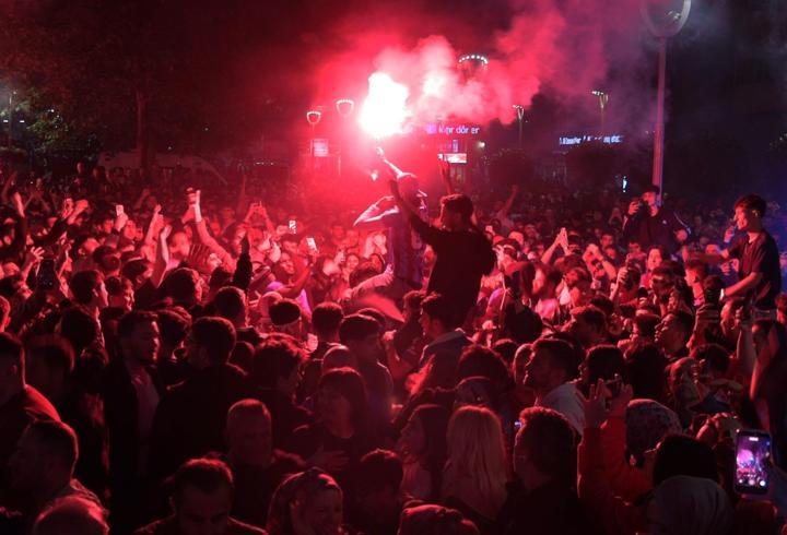 Trabzon'da kupa coşkusu
